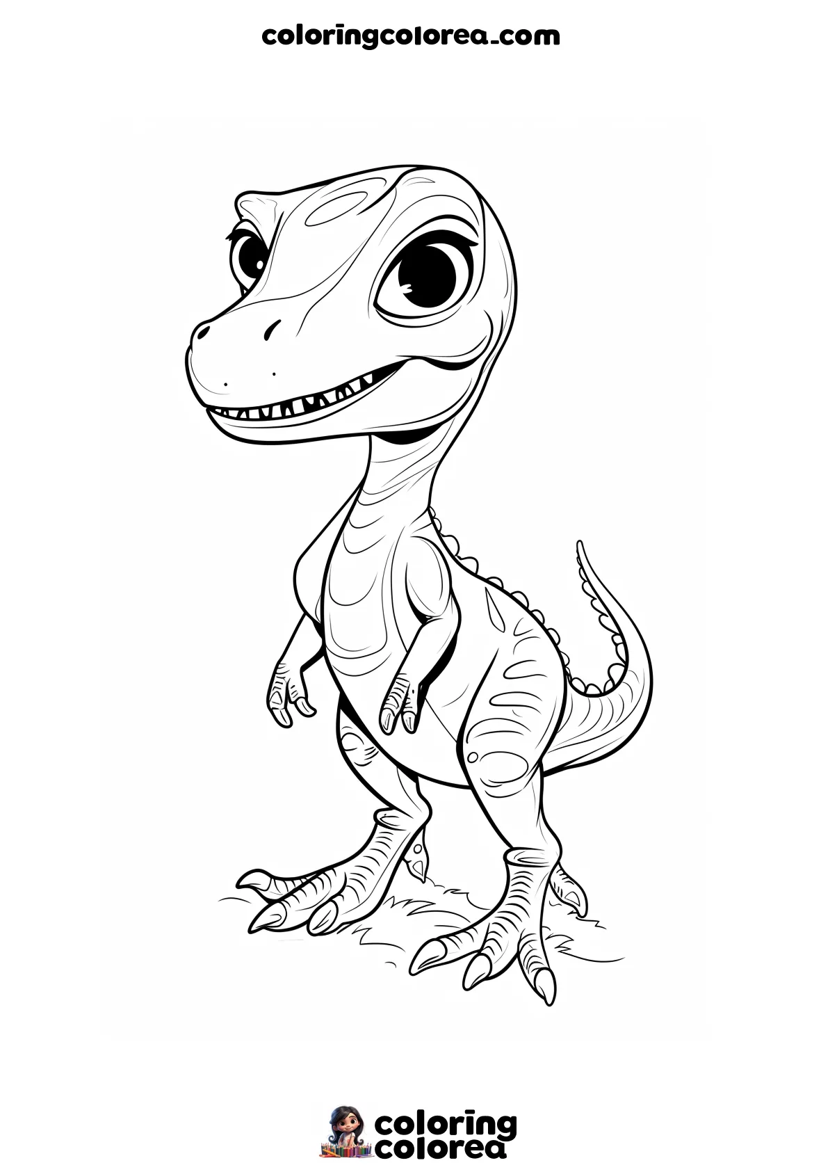 Baby velociraptor