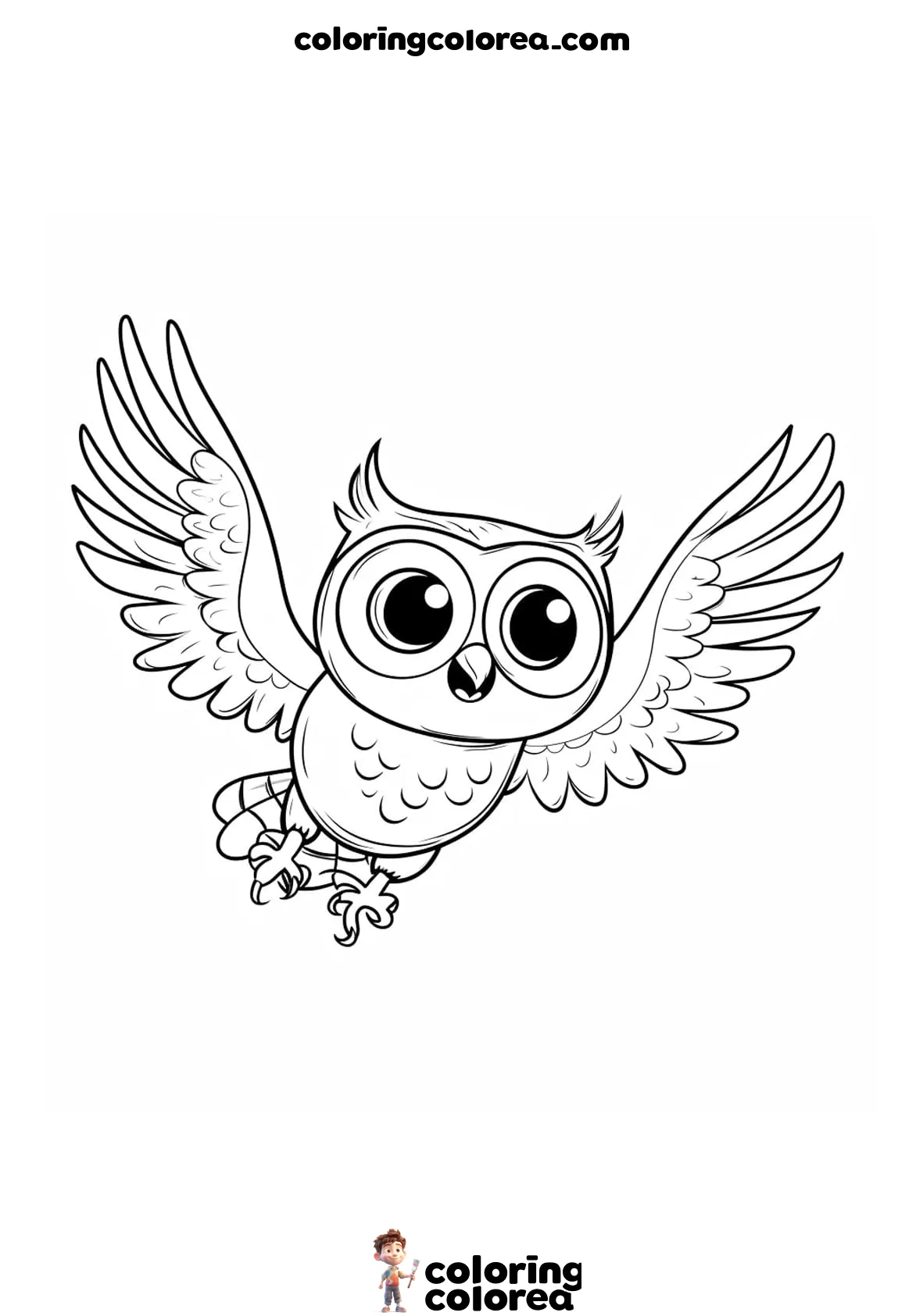 Flying owl