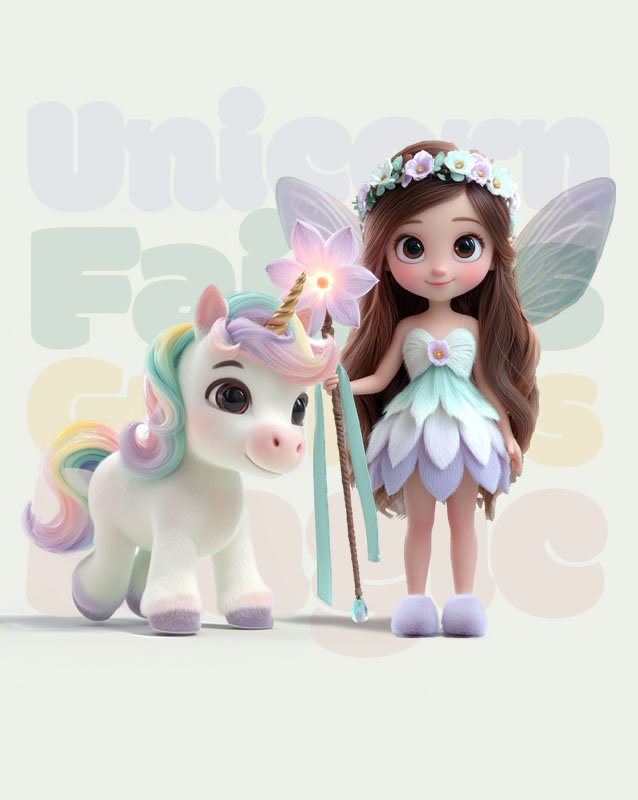 Dibujos para colorear lle nos de magia de Hadas, unicornios, sirenas, gnomos...
